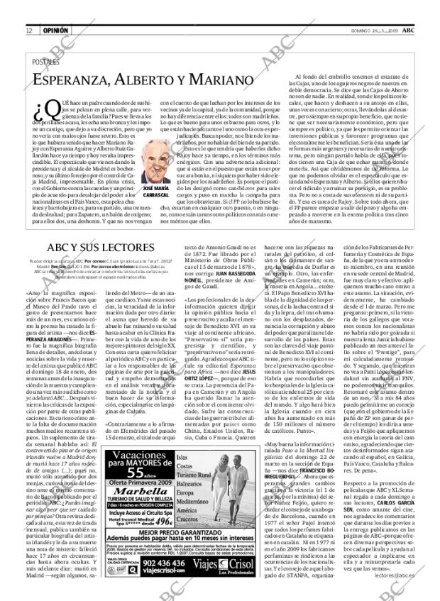 ABC MADRID 29-03-2009 página 12