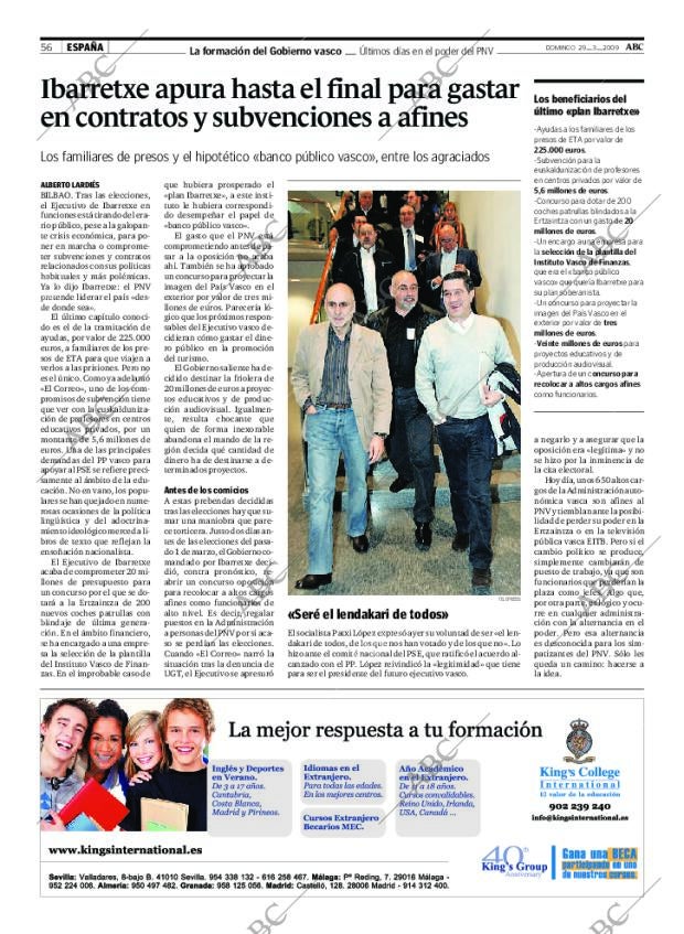 ABC SEVILLA 29-03-2009 página 56