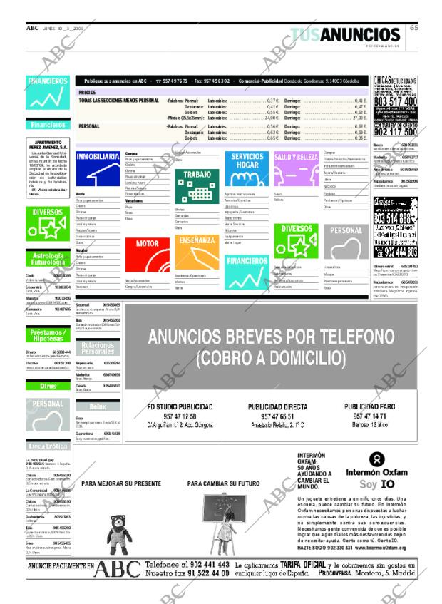 ABC CORDOBA 30-03-2009 página 65