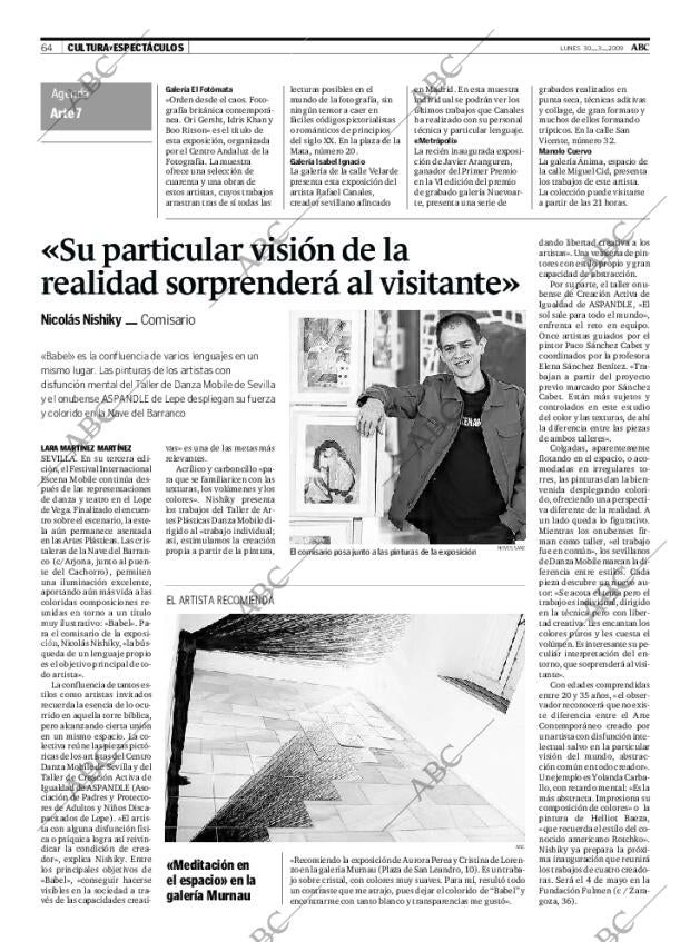 ABC SEVILLA 30-03-2009 página 64