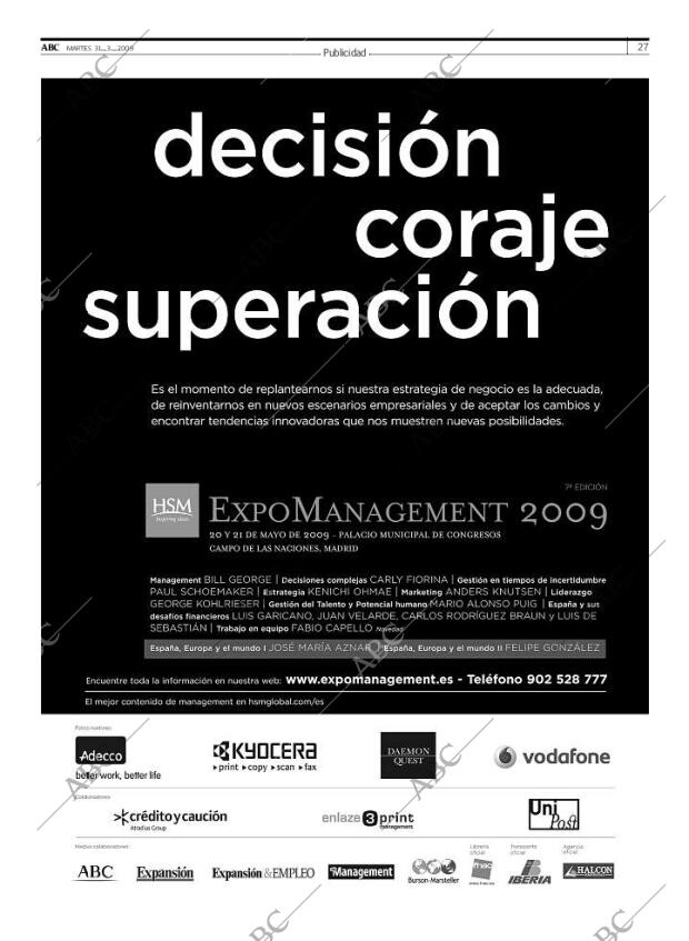 ABC MADRID 31-03-2009 página 27