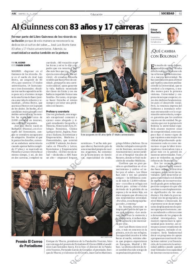 ABC MADRID 31-03-2009 página 61