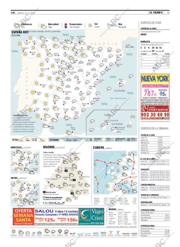 ABC MADRID 31-03-2009 página 91
