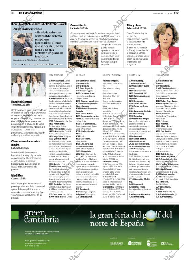ABC MADRID 31-03-2009 página 94