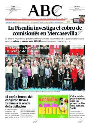 ABC SEVILLA 31-03-2009 página 1