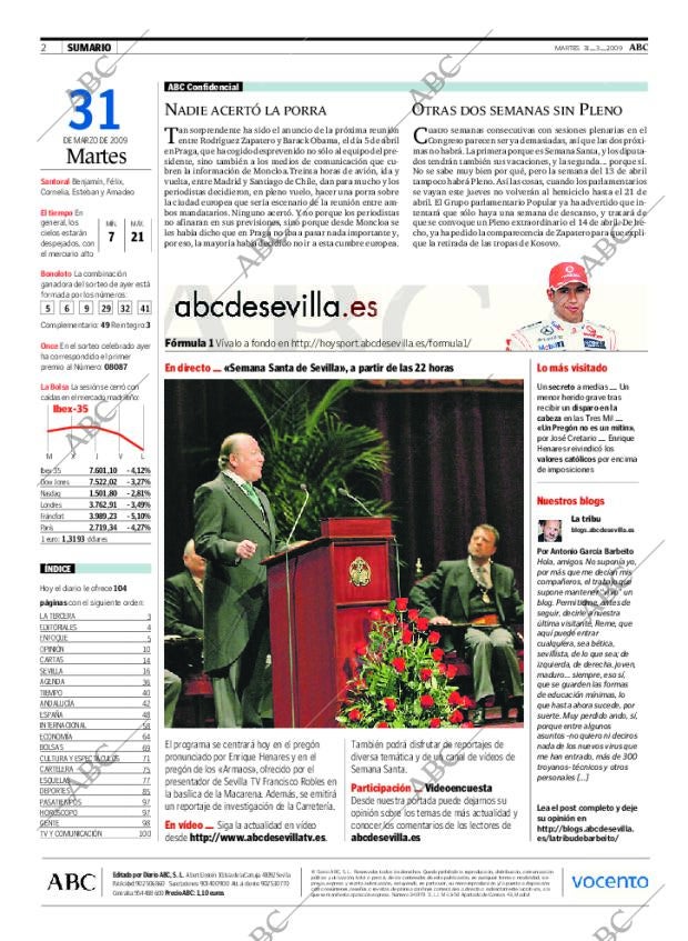 ABC SEVILLA 31-03-2009 página 2