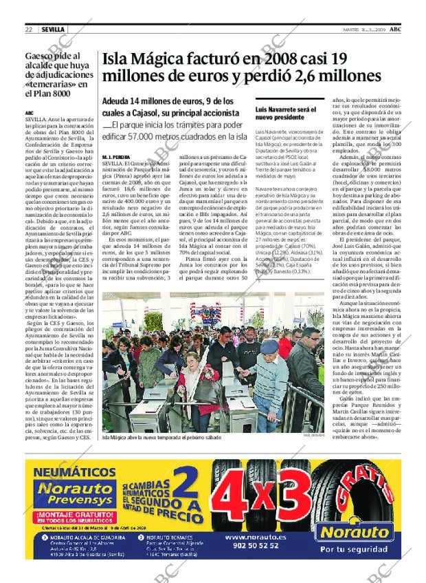 ABC SEVILLA 31-03-2009 página 22
