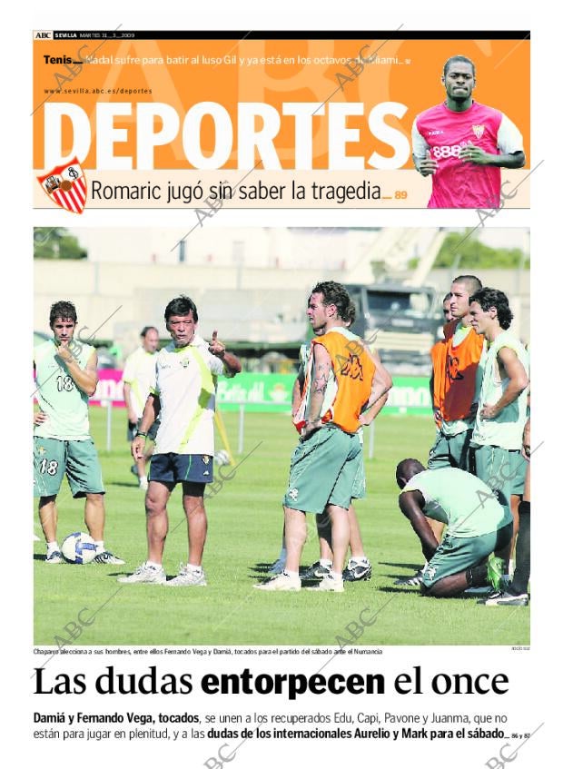 ABC SEVILLA 31-03-2009 página 85