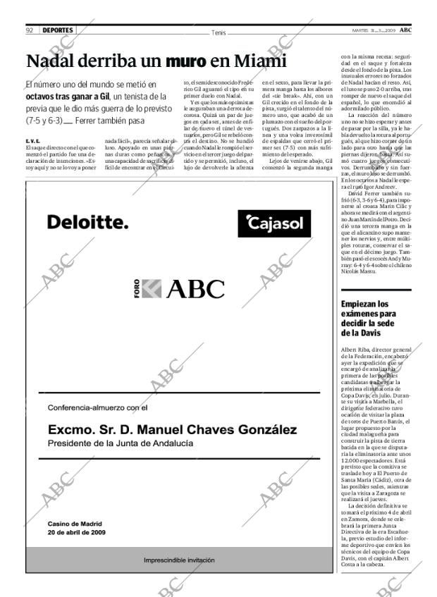 ABC SEVILLA 31-03-2009 página 92