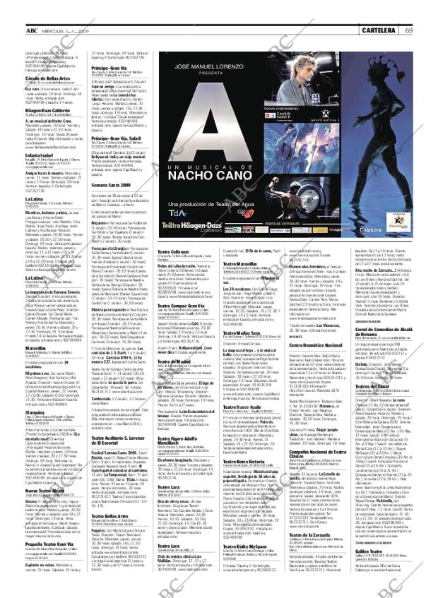 ABC MADRID 01-04-2009 página 69
