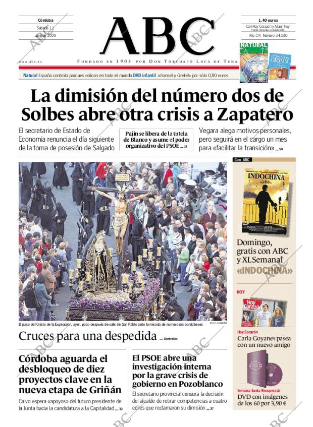 ABC CORDOBA 11-04-2009 página 1