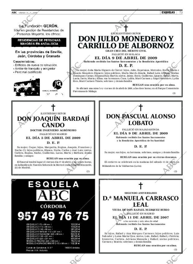 ABC CORDOBA 11-04-2009 página 73
