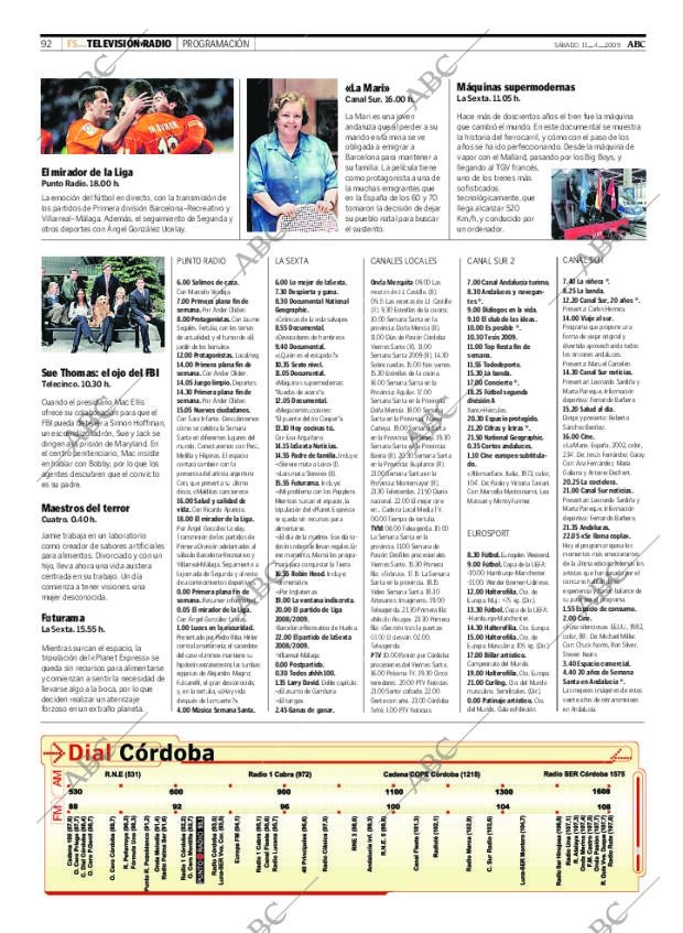 ABC CORDOBA 11-04-2009 página 92