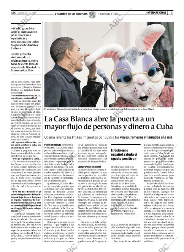 ABC MADRID 14-04-2009 página 31