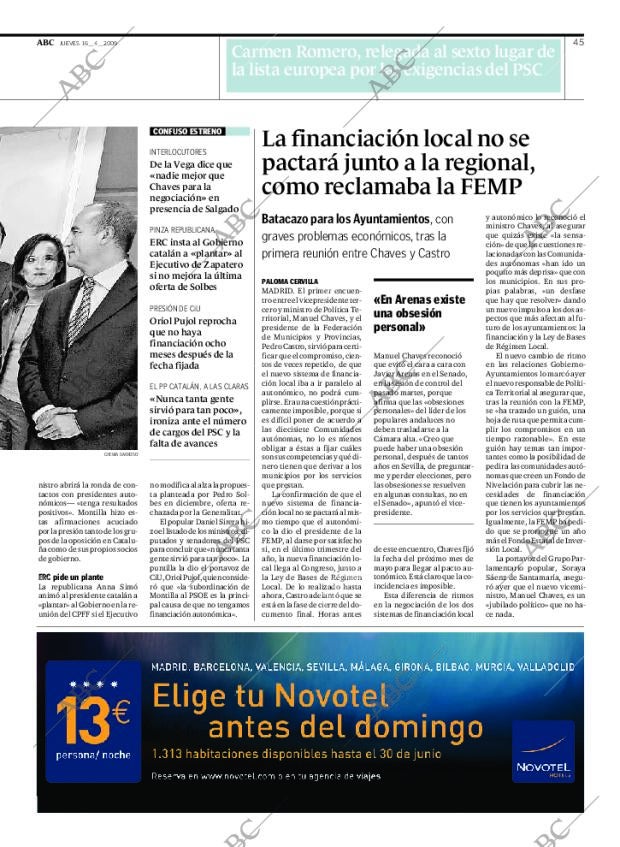 ABC SEVILLA 16-04-2009 página 45