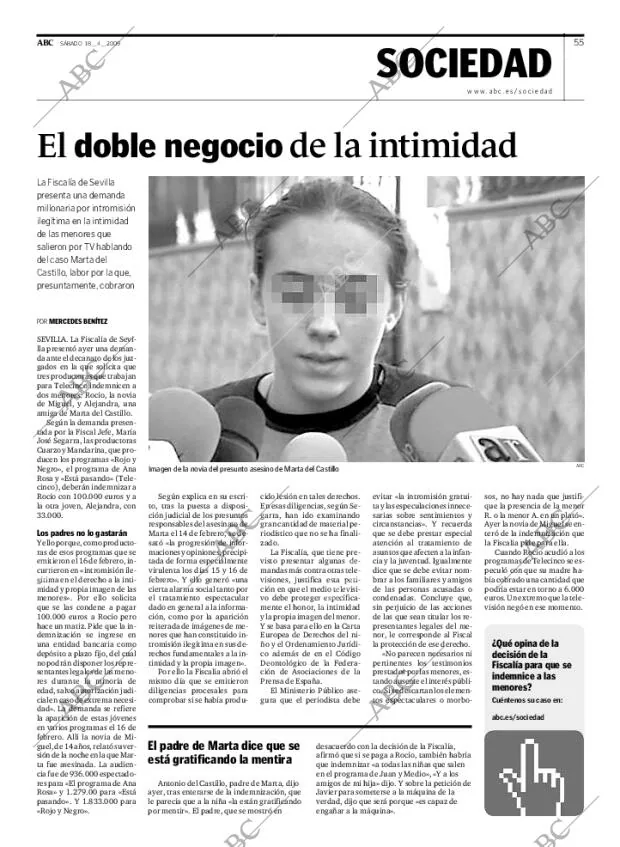 ABC MADRID 18-04-2009 página 55