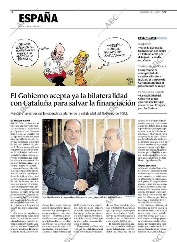 ABC MADRID 22-04-2009 página 14