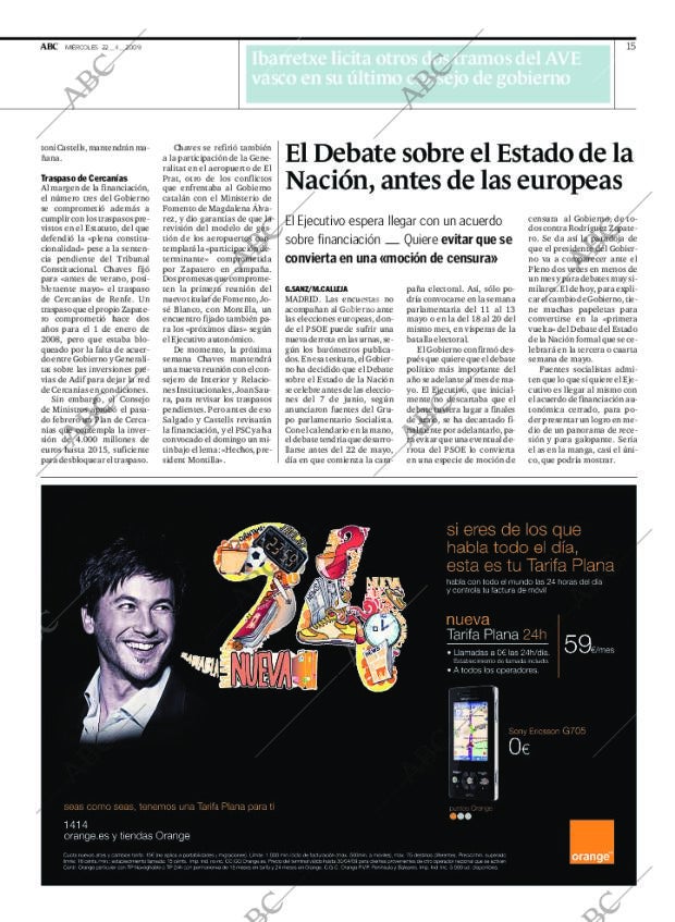 ABC MADRID 22-04-2009 página 15