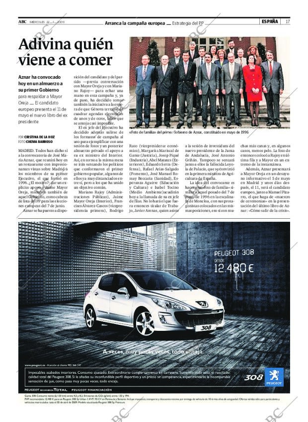 ABC MADRID 22-04-2009 página 17
