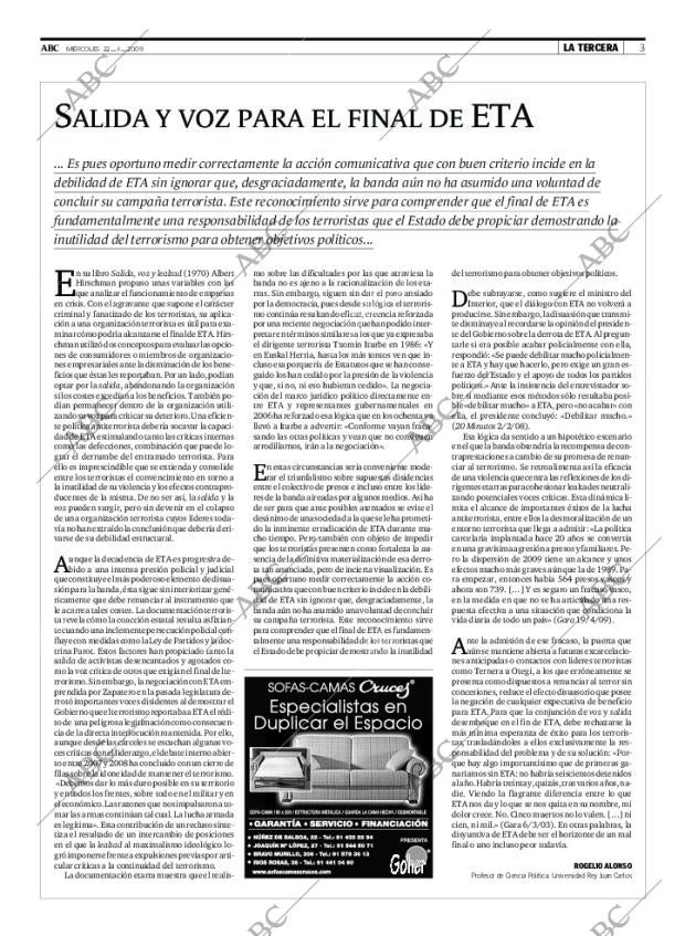 ABC MADRID 22-04-2009 página 3