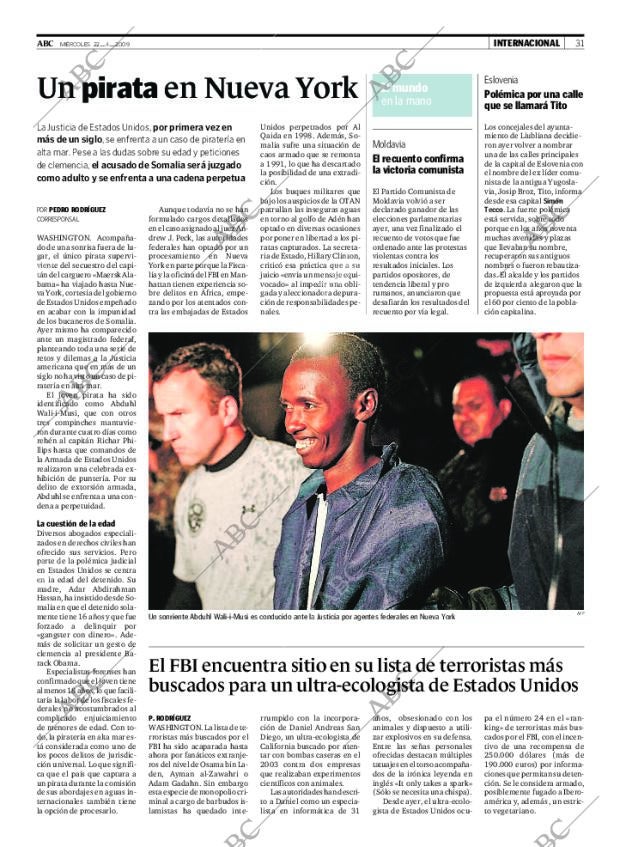 ABC MADRID 22-04-2009 página 31