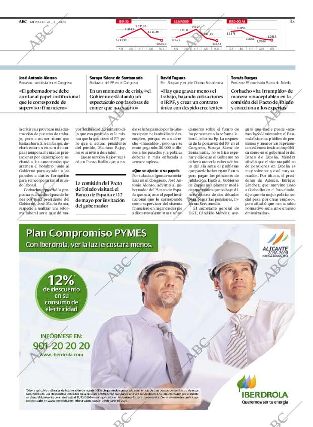 ABC MADRID 22-04-2009 página 33