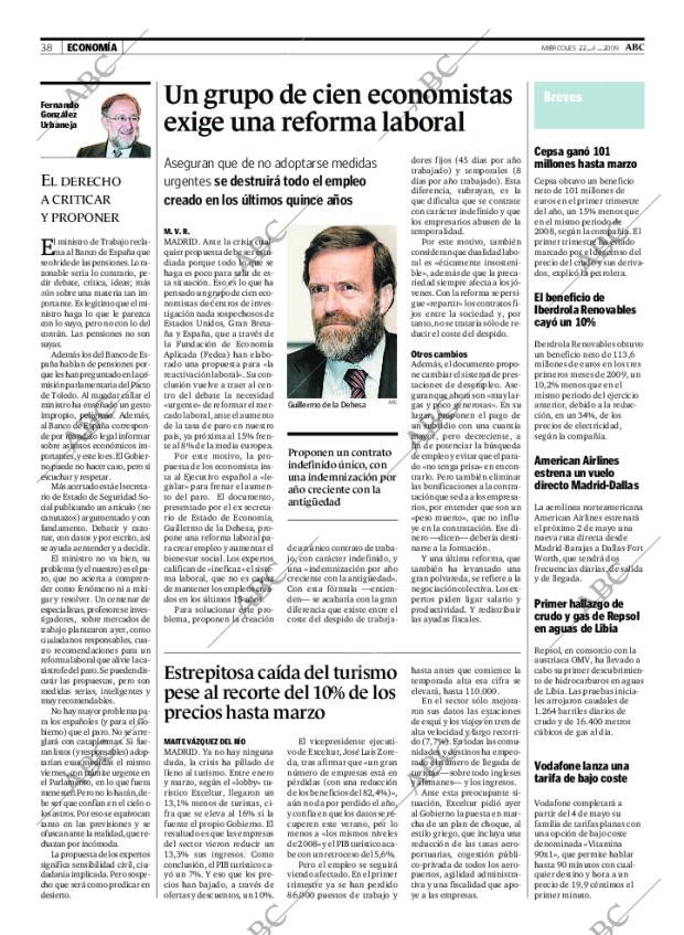 ABC MADRID 22-04-2009 página 38