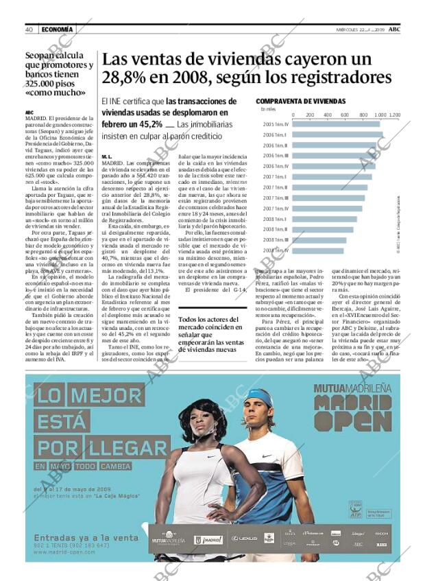 ABC MADRID 22-04-2009 página 40