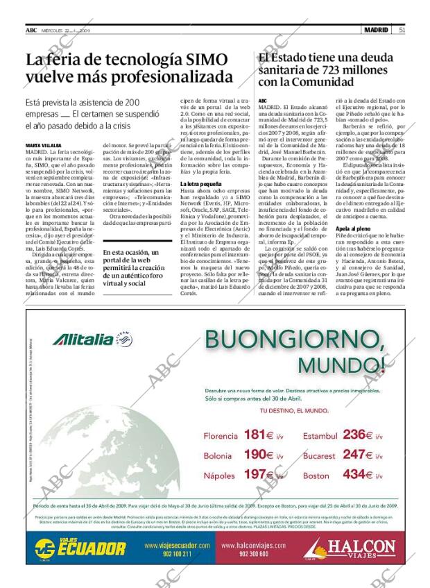ABC MADRID 22-04-2009 página 51
