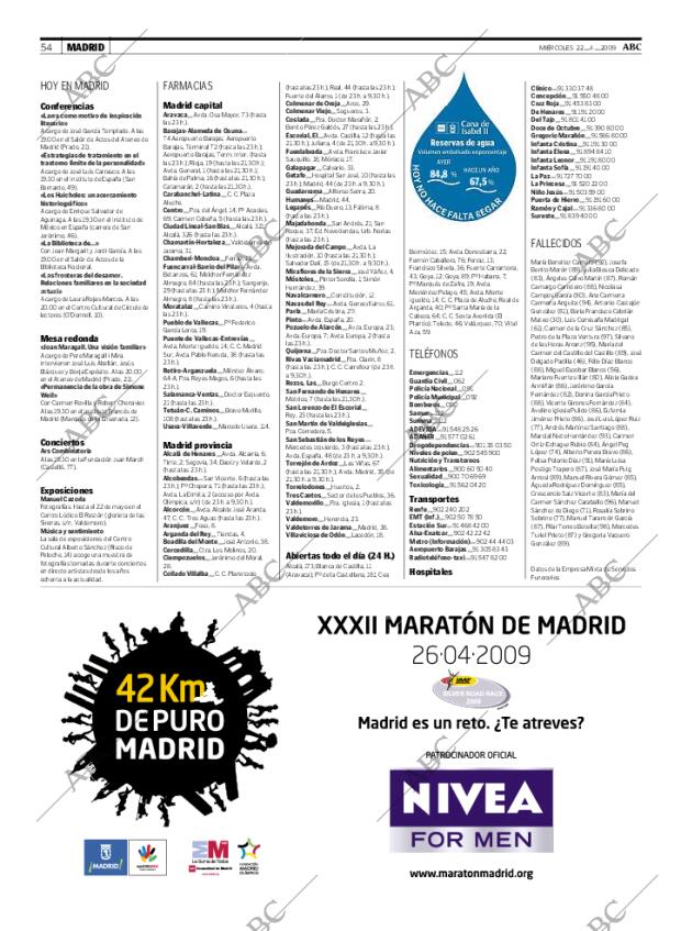 ABC MADRID 22-04-2009 página 54