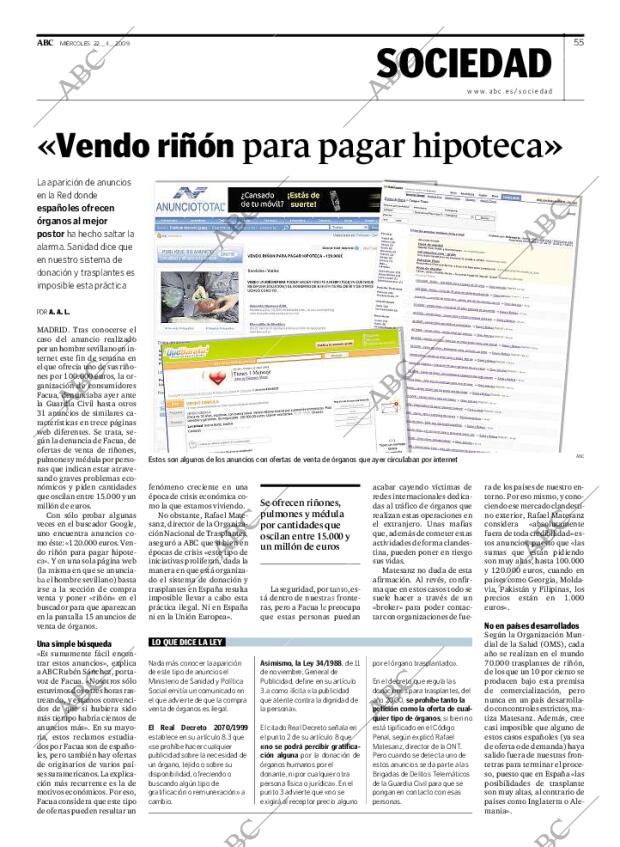 ABC MADRID 22-04-2009 página 55