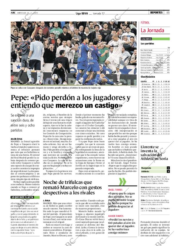 ABC MADRID 22-04-2009 página 85