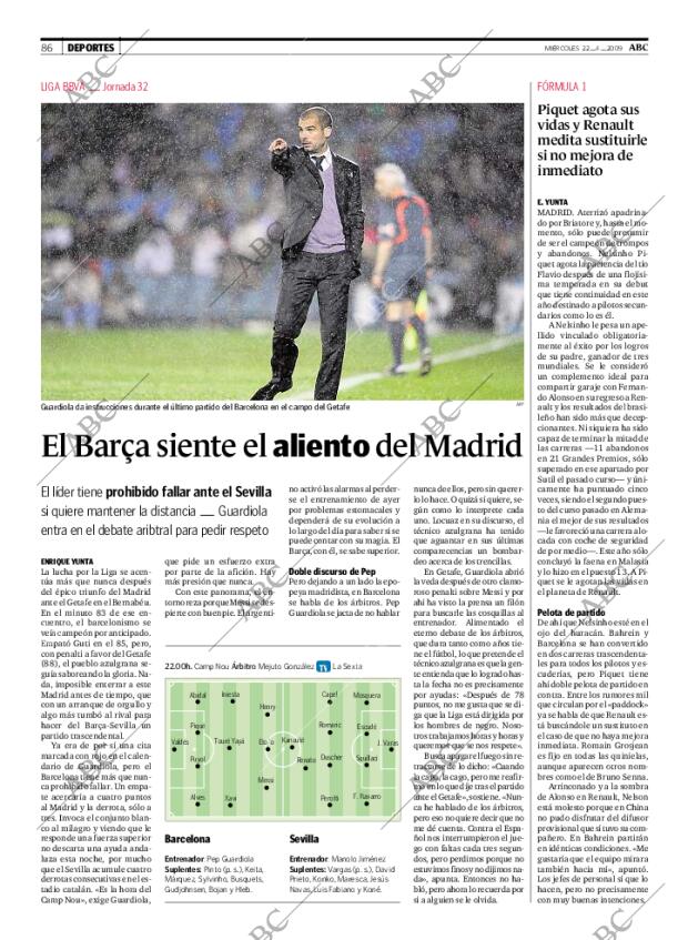 ABC MADRID 22-04-2009 página 86