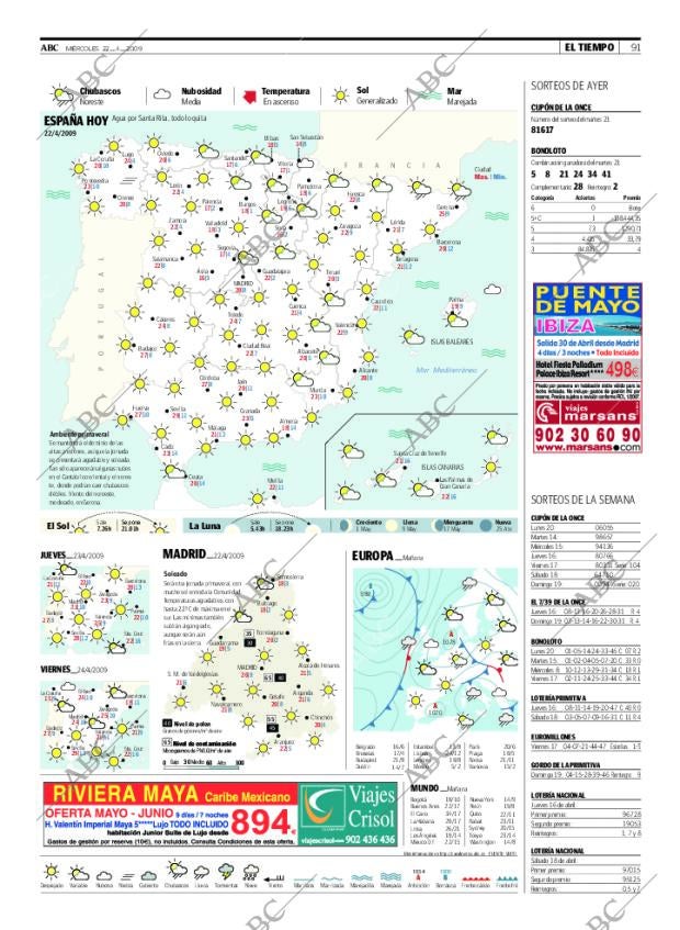 ABC MADRID 22-04-2009 página 91