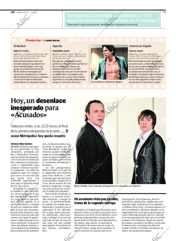 ABC MADRID 22-04-2009 página 93