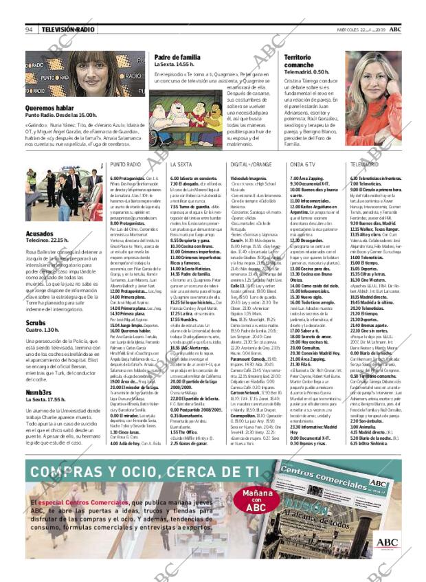 ABC MADRID 22-04-2009 página 94