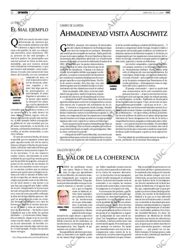 ABC SEVILLA 22-04-2009 página 12