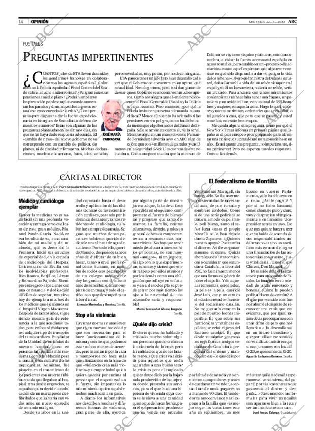 ABC SEVILLA 22-04-2009 página 14