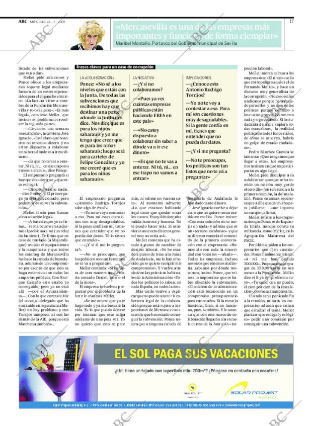 ABC SEVILLA 22-04-2009 página 17