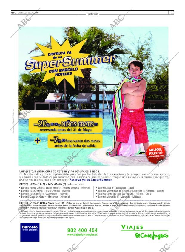 ABC SEVILLA 22-04-2009 página 25