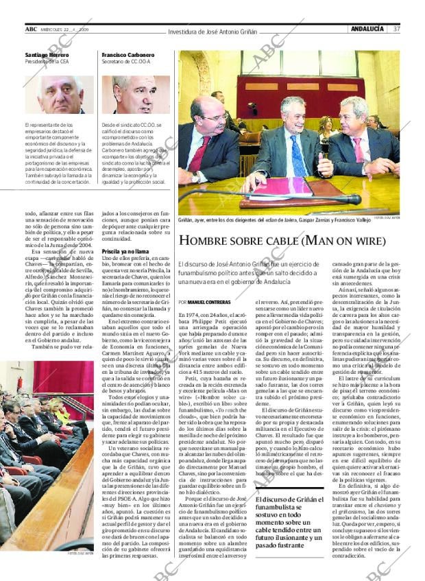 ABC SEVILLA 22-04-2009 página 37