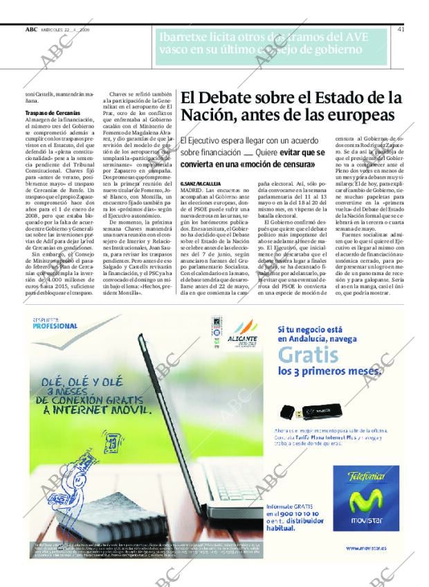 ABC SEVILLA 22-04-2009 página 41
