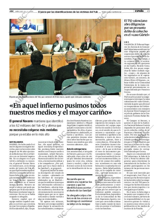 ABC SEVILLA 22-04-2009 página 45