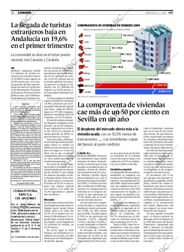 ABC SEVILLA 22-04-2009 página 58