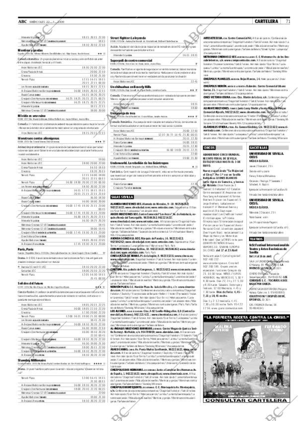 ABC SEVILLA 22-04-2009 página 71
