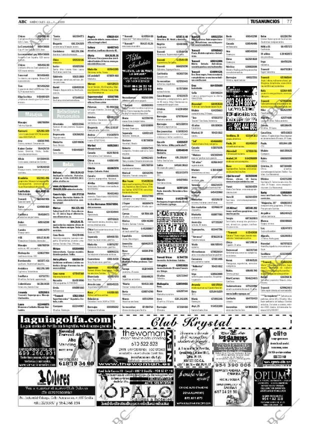 ABC SEVILLA 22-04-2009 página 77