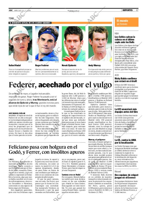 ABC SEVILLA 22-04-2009 página 87