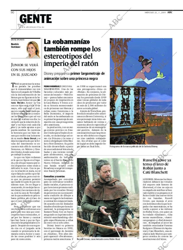 ABC SEVILLA 22-04-2009 página 90