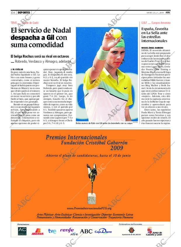ABC MADRID 23-04-2009 página 104