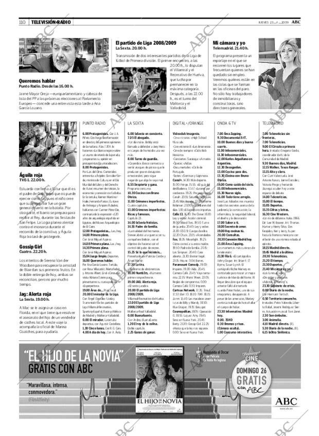 ABC MADRID 23-04-2009 página 110